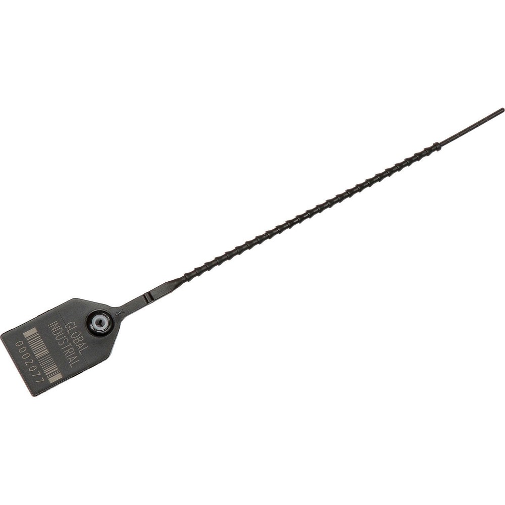Adjustable Plastic Truck Seal 9"L Black 100/Pack