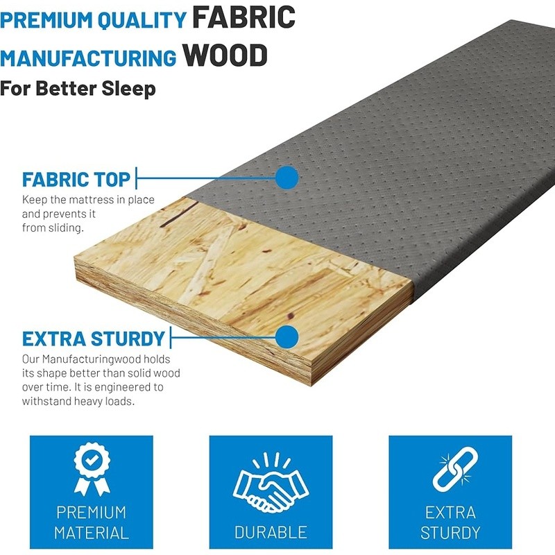 Sleeper Sofa Support Board Durable Wood Platform Extra Comfort Sofa Beds New