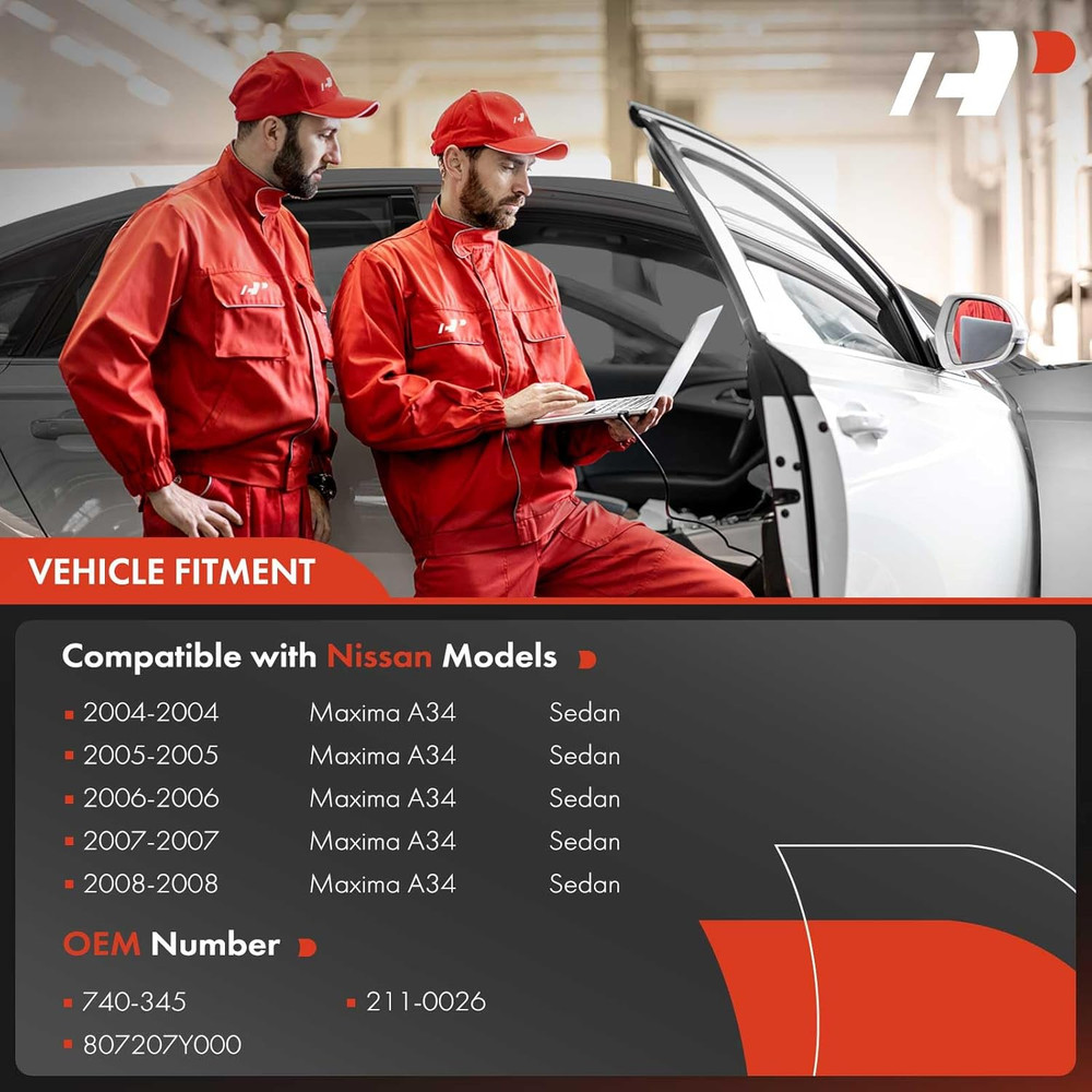 2004-08 Nissan Maxima Front Right Window Regulator–Compatible Replacement