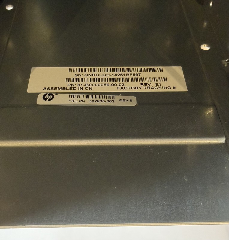 HPE 582938-002 CHASSIS STORAGE ARRAY SERVER SAN STORAGE FOR P2000 OR MSA2040