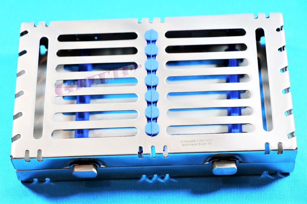 STERILIZATION CASSETTE FOR 7 INSTRUMENTS DENTAL STERILIZATION GERMAN PREMIUM
