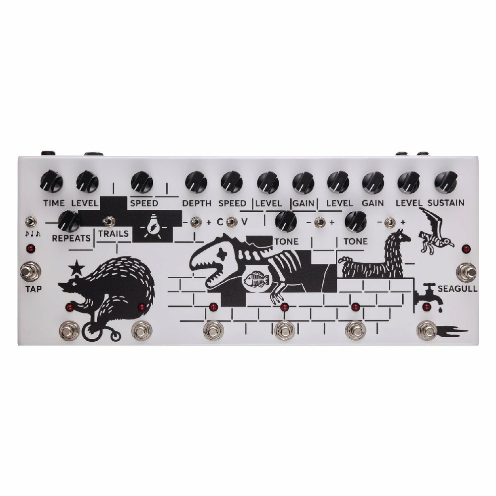 Jam Pedals Pink Flow Multi-Effect Pedalboard