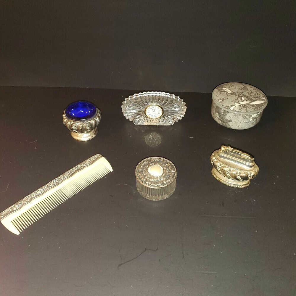 Vintage Vanity Table Accessories - Great Combo
