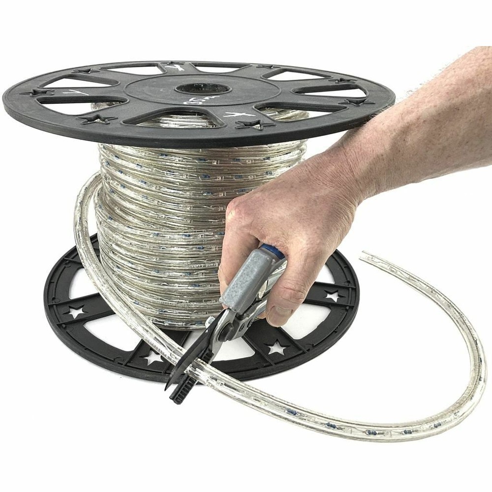 Cool White LED Rope Light - 120 Volt - Custom Cut