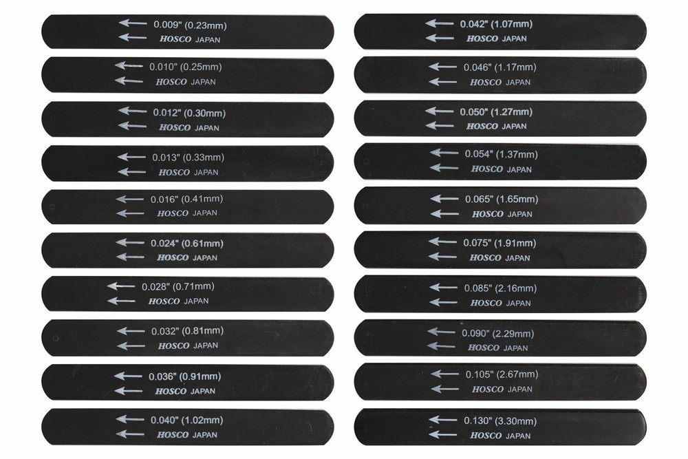 Hosco Compact Black Guitar Nut File - Singles