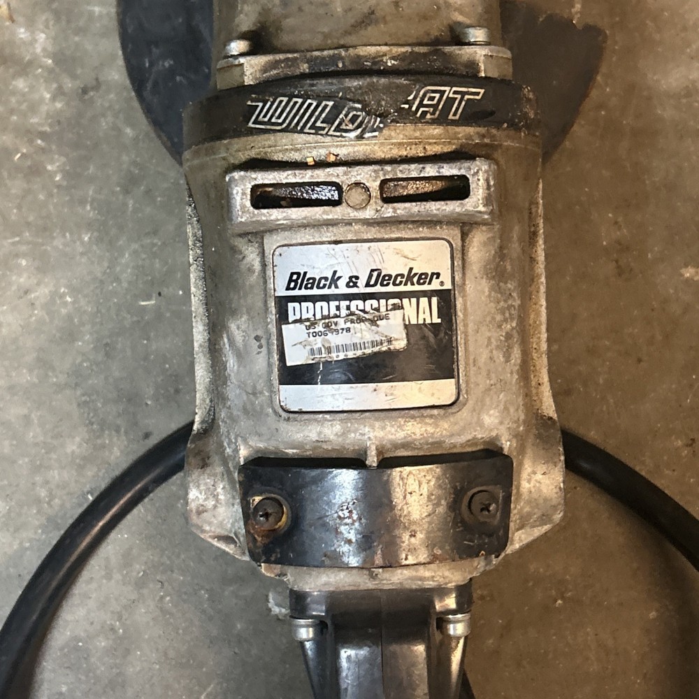 Black & Decker 4076 7" Angle Sander USA. Tested Works