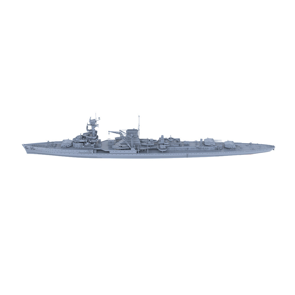 1/300 German KMS Leipzig Light Cruiser