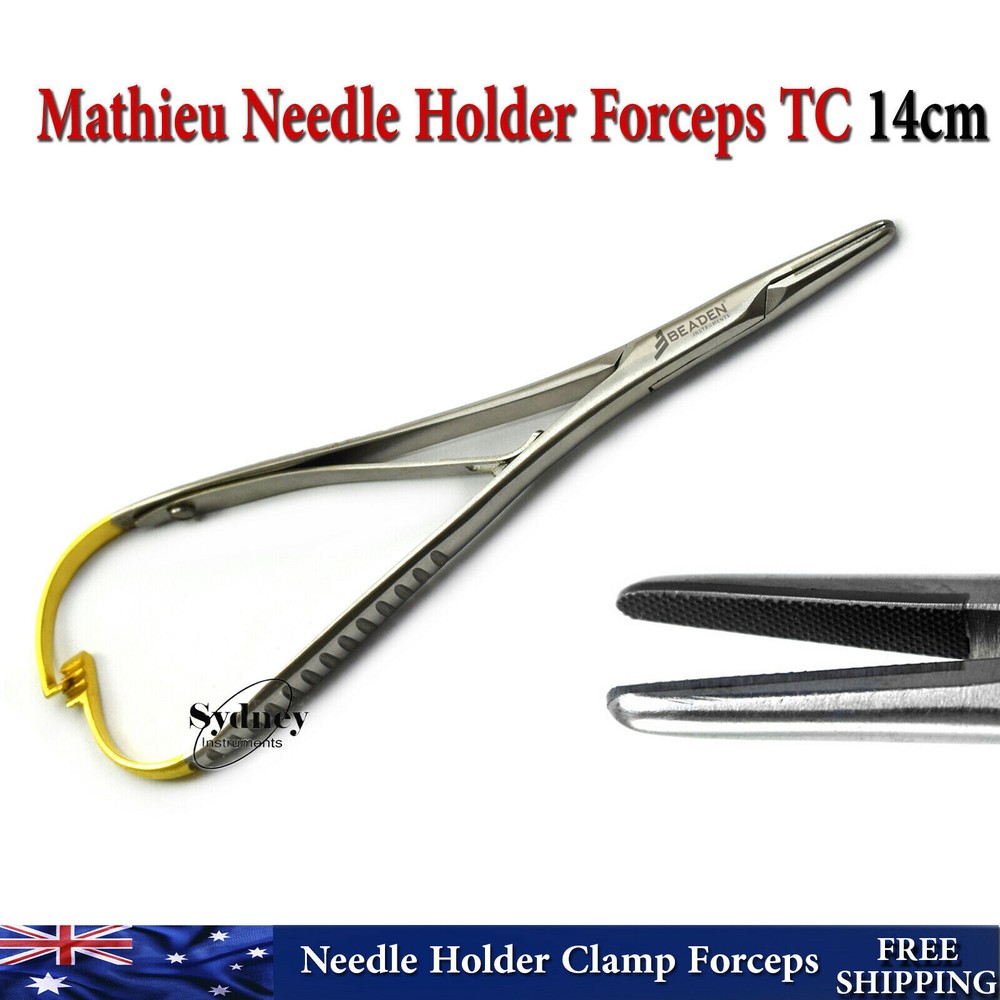 Dental Bracket Ligature Forceps Mathieu Needle Holder Braces Adjusting Placing