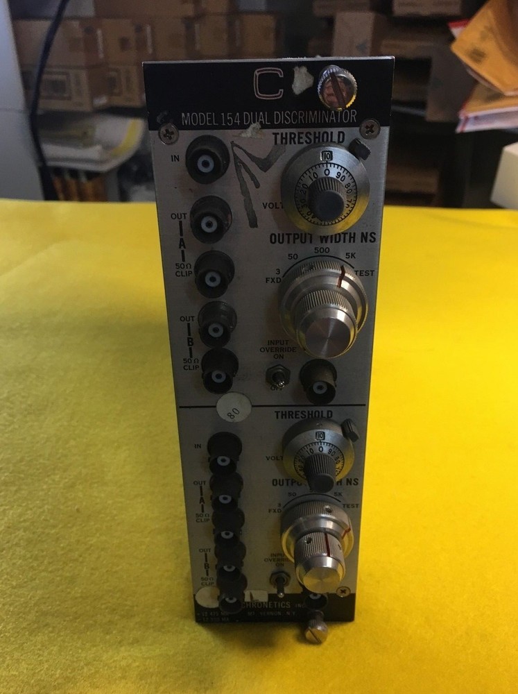 Chronetics Model 154 Dual Discriminator Module - Parts (*)