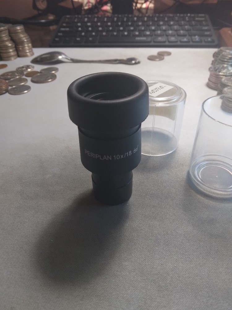 Leica PERIPLAN 10x/18mm 13591000 Single Laboratory Microscope Pointer Eyepiece