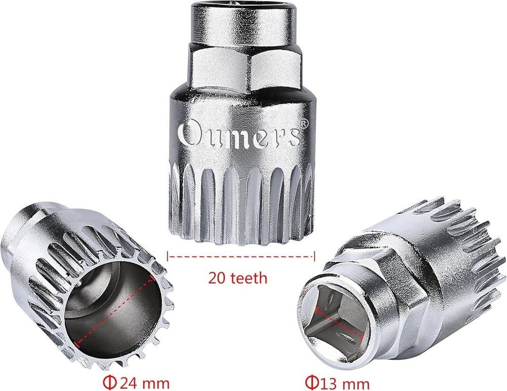 Lightweight Bike Crank Puller & Bottom Bracket Remover - Essential Cycling Tool