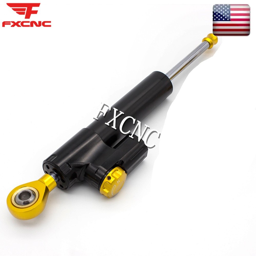 Steering Damper & Mounting Bracket Kit Support Set For Honda CBR954RR 2002-2003
