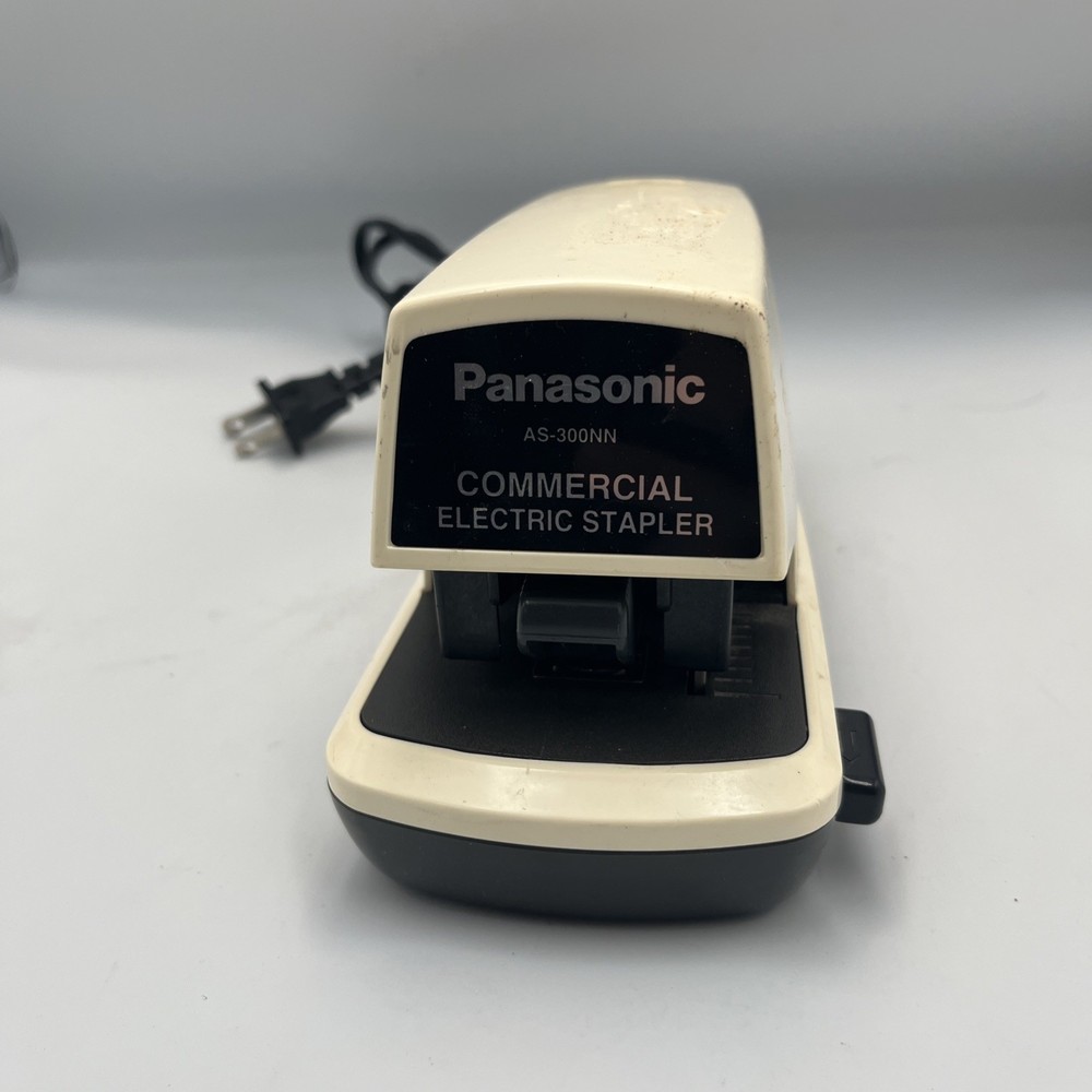 Panasonic AS-300N Commercial Electric Stapler with Adjustable Depth - Tested