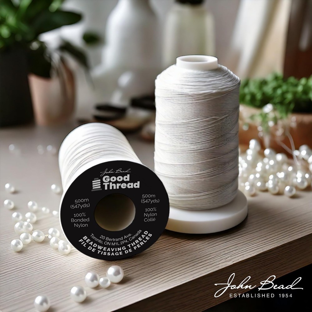 Good Thread 500m Spool Black Bonded