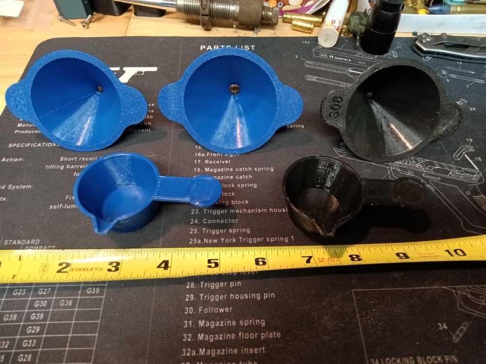 Reloading Power Pan With Funnel