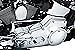 Kuryakyn Motorcycle Engine Accessory: Inner Primary Cover Chrome, black