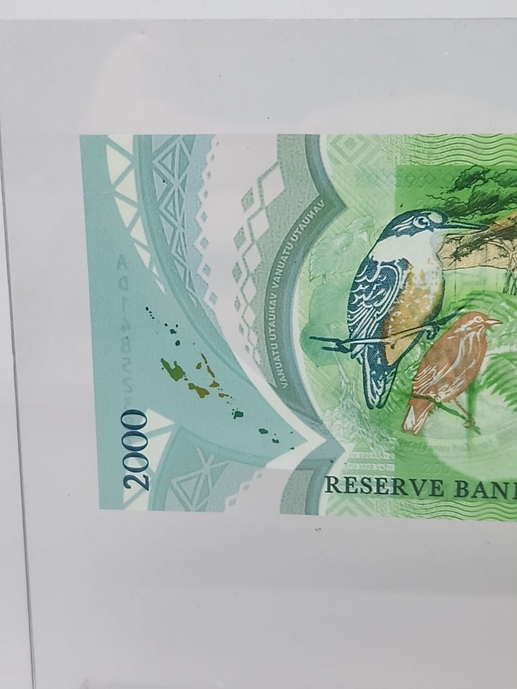 Vanuatu, 2000 Vatu, 2014, POLYMER, Birds