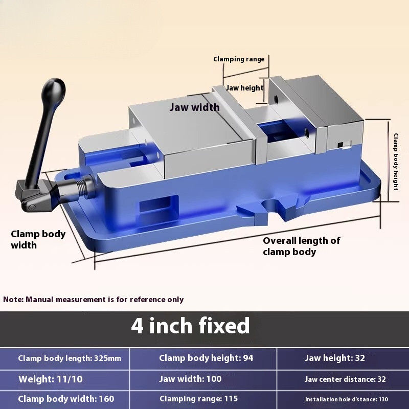 Angle Fixed Plain ViseHeavy Duty Precision ViseMachine ViseCNC Milling Machine