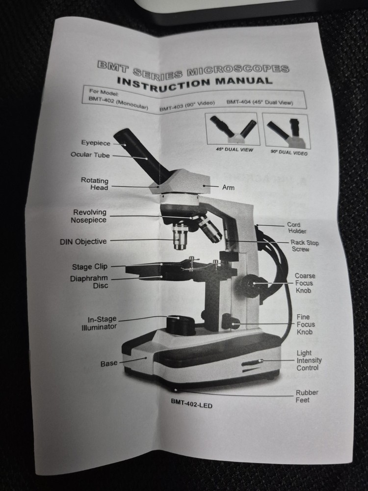 Walter BMT 402 LED Compound Microscope