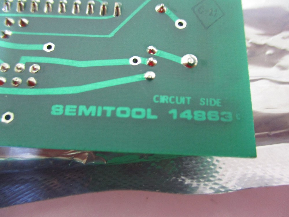 Semitool 14863-507 Board Assembly MTR Interface INHBTD PCB, 420334