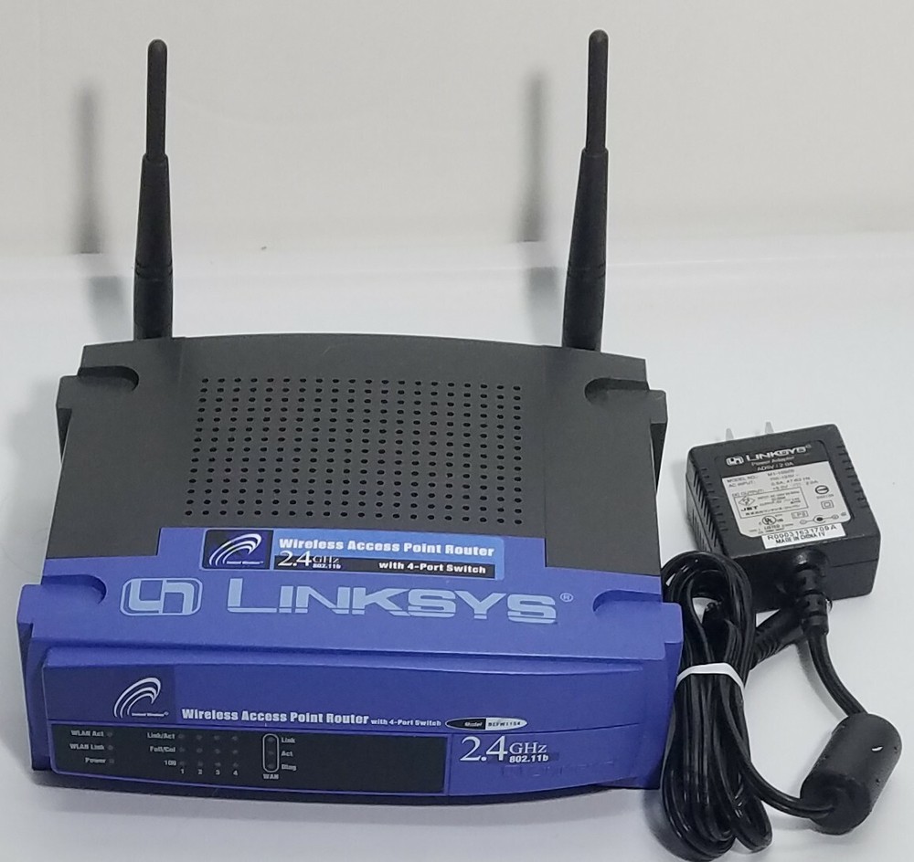 Linksys Router 2.4 Ghz 803.11b
