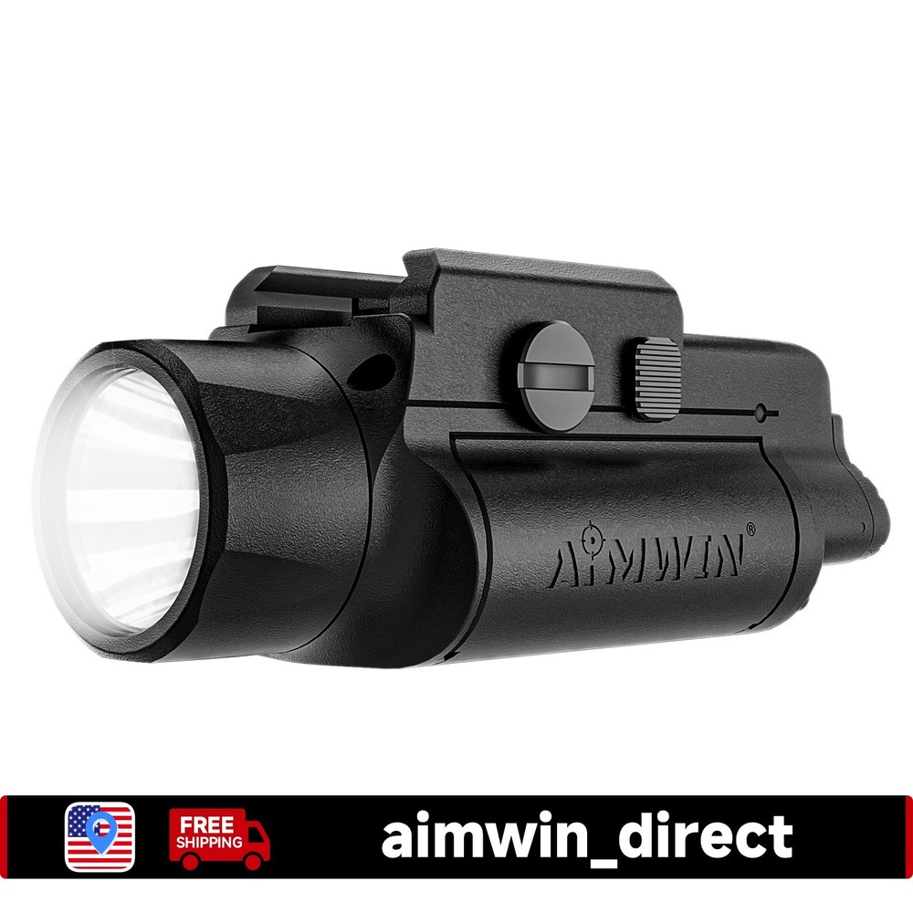 AIMWIN WL20 Weapon Light 2000 Lumen 451 Yards Long Range with Strobe Mode