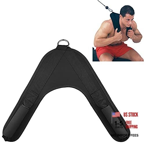 Ab Crunch Harness Cable Attachment Ab Exercise Cable Machine Gym Workout
