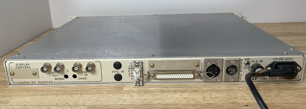 Vintage Skotel Time Code Reader Model TCR-80- See Description