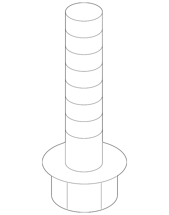 Genuine Audi Mount Bolt N-910-436-01