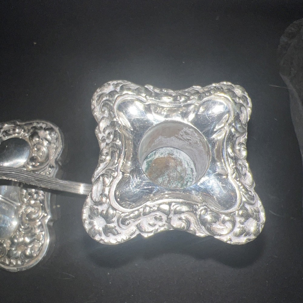 Two Arm Candelabra Silver plated Unbranded