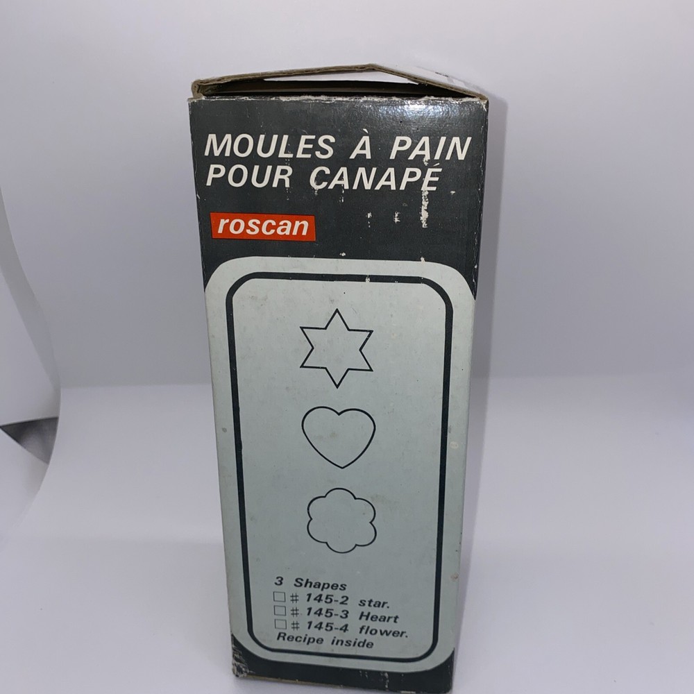 Canapé Bread Mold By Roscan (Star)