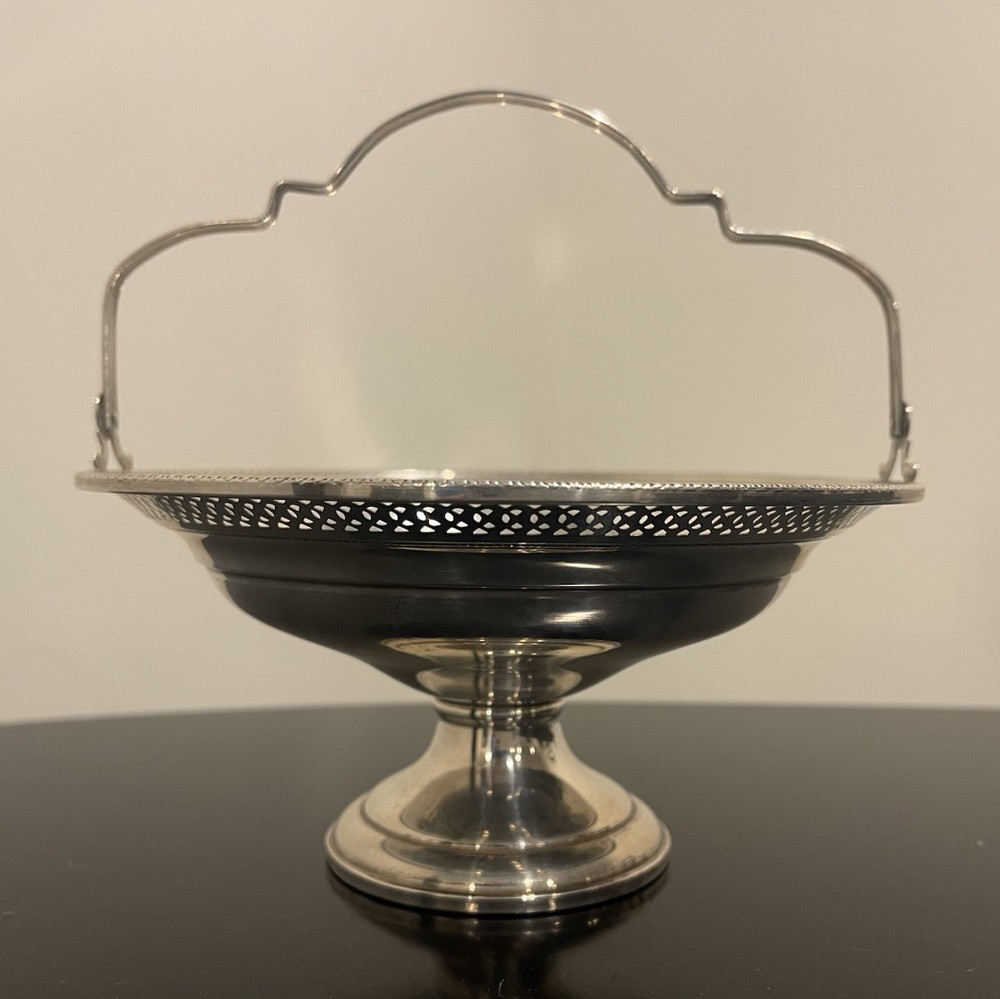 El Sil Co Sterling Silver Bowl Compote with Handle