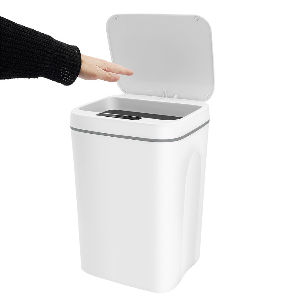 Touchless 4.22 Gallon Automatic Motion Sensor Smart Trash Can Bathroom Trash Can