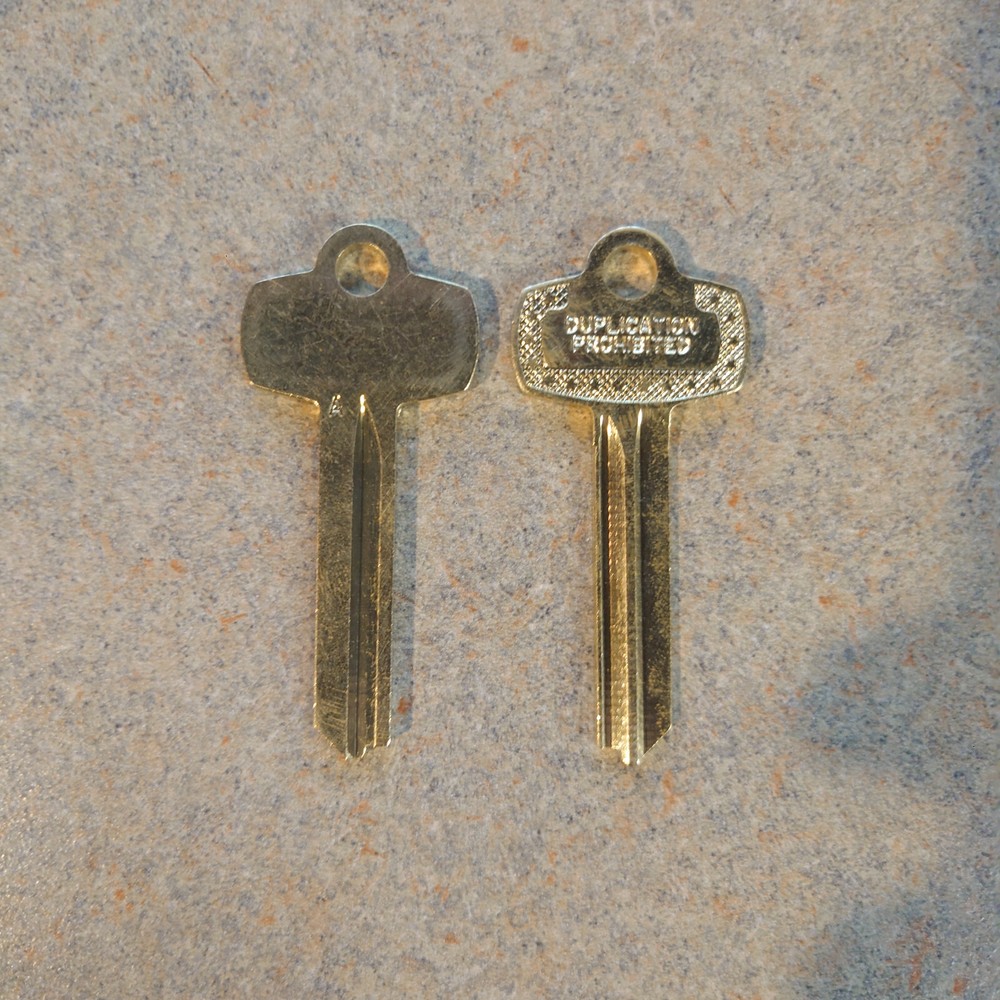 LockSmith Schlage Blank Key 35-310 AB Keyway