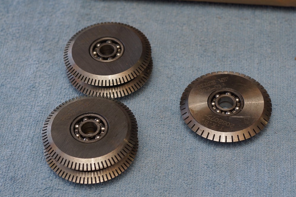 Didde Web Press Hex Type Perf Wheel Holders #319-592 (4-Holders)
