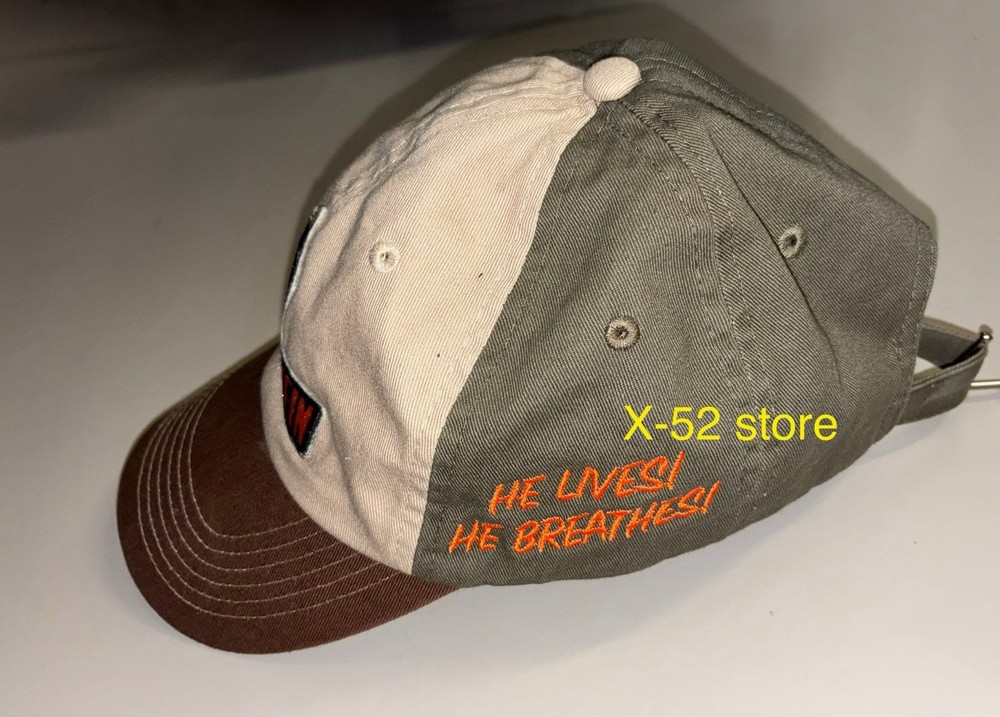 Frankenstein Universal Monsters baseball hat cap Universal City Studios brown