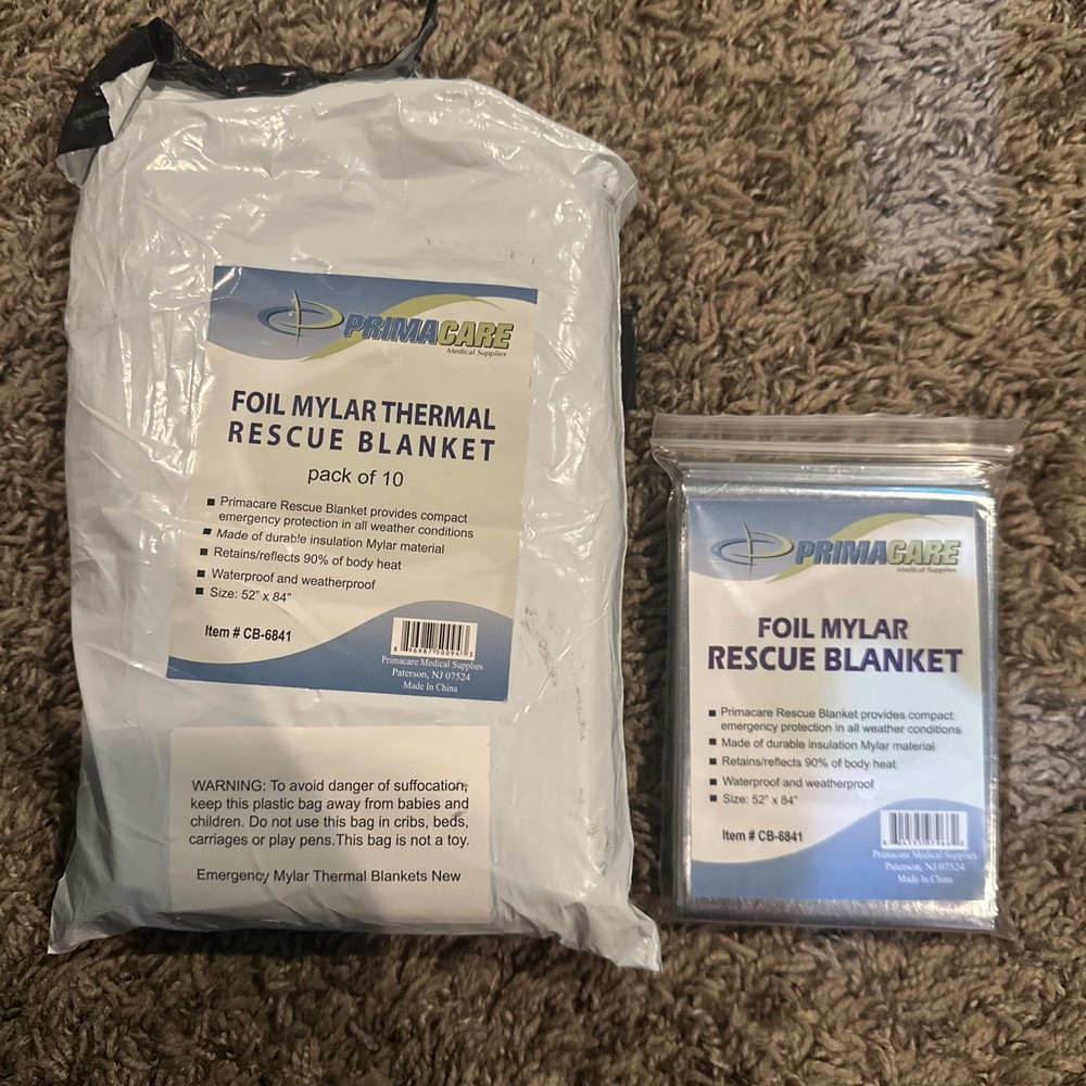 Foil Rescue Blankets