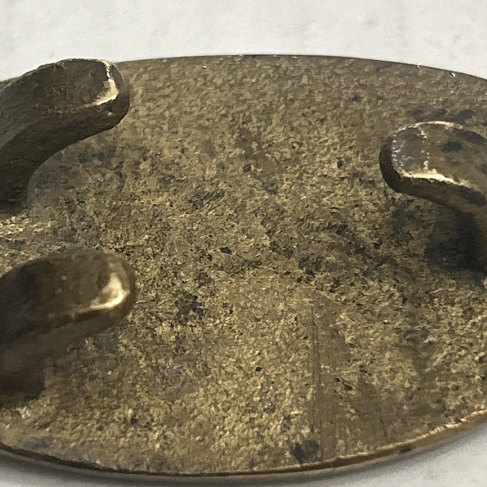 Vintage US Brass Belt Buckle