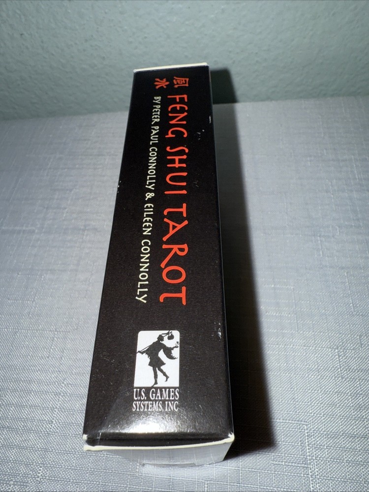Feng Shui Tarot Cards Deck Peter & Eileen Connolly Complete W Guide Book EUC