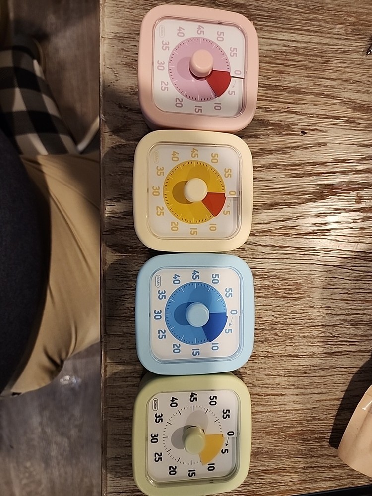 60Min Kitchen Time Digital Visual Timer Cooking Baking Count Down Up Clock