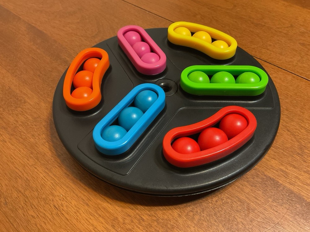 Vintage BACK SPIN Binary Arts Brain Teaser Puzzle Game Backspin Clean
