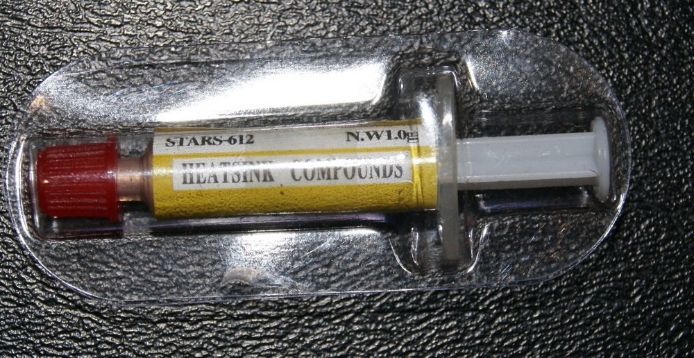 Stars-612 Gold Thermal paste CPU HeatSink Compound Paste Mini Syringe High Perfo