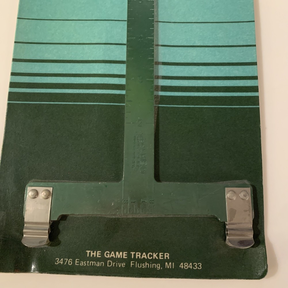 VINTAGE GAME TRACKER PRO BOW SQUARE ARCHERY COMPOUND BOW BRACING NOCKING PT NEW