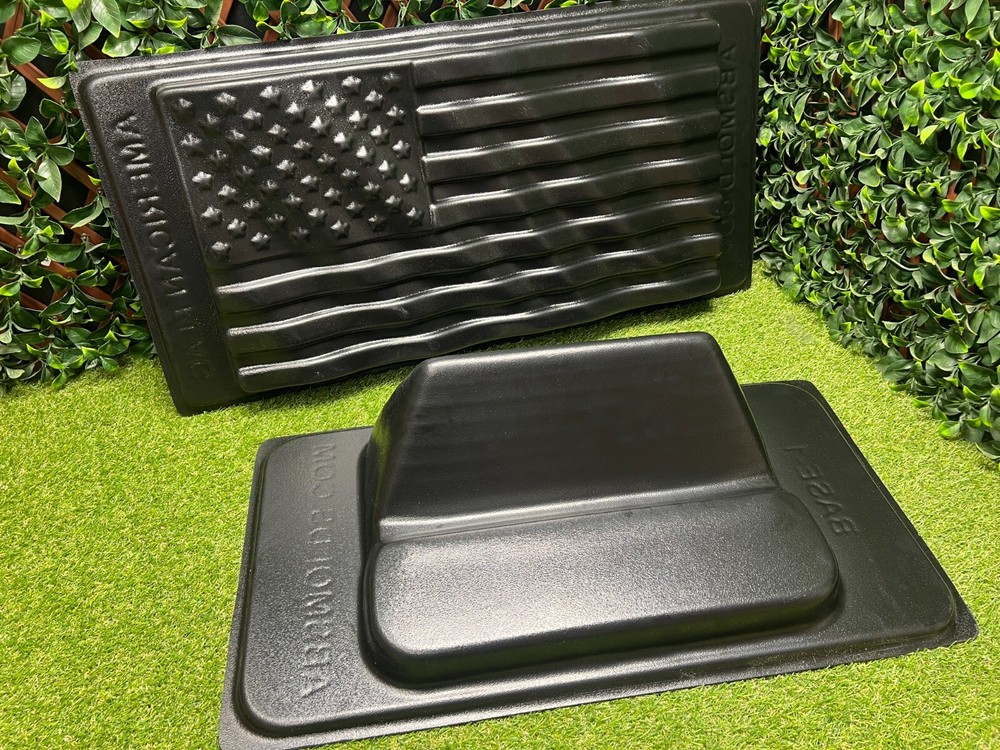 American Flag Concrete Mold Set