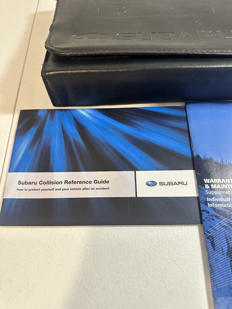 2010 Subaru Forester Owner Manual Set