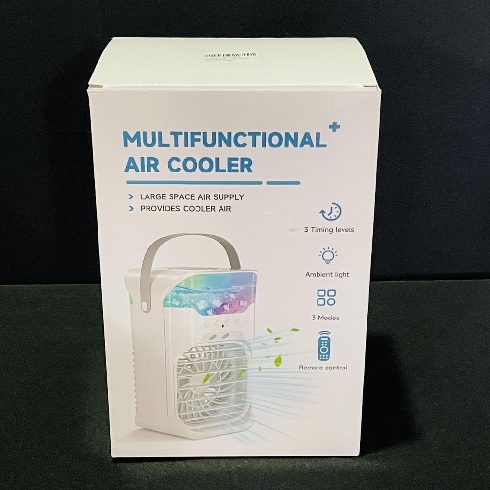Multifunctional Air Cooler YXW-024H White Portable Remote Control 3 Modes