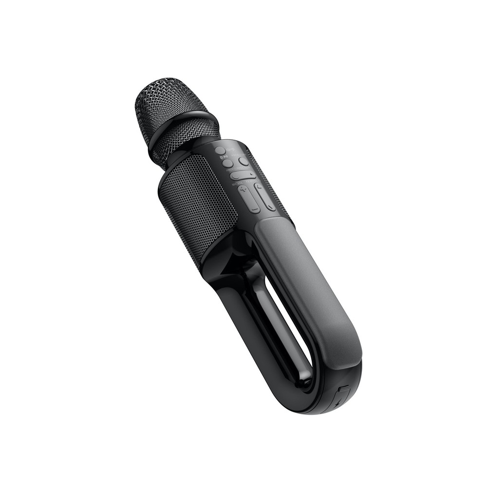 The Singing Machine SMM575 Singing Machine Move Microphone with Lighting Effects