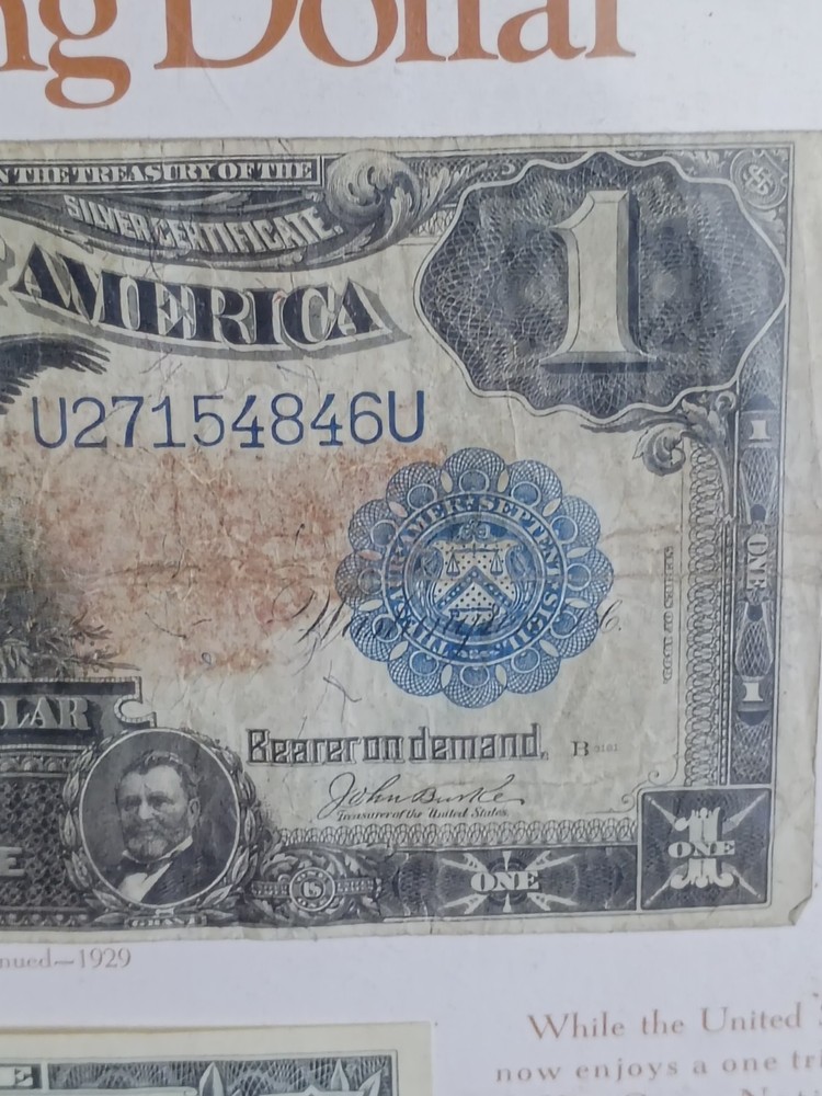 PCS Series 1899 Black Eagle $1 Silver Certificate