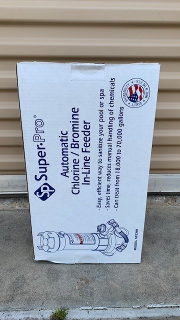 Super Pro Automatic Chlorine/ Bromine In-Line Feeder - SPCHR