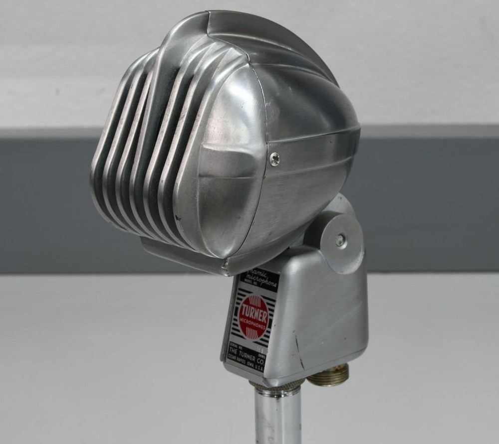 TURNER 33D HIGH Z MICROPHONE in WORKING CONDITION